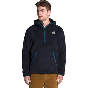 The North Face Campshire Sherpa Fleece Pullover Hoodie Aviator Navy Medium